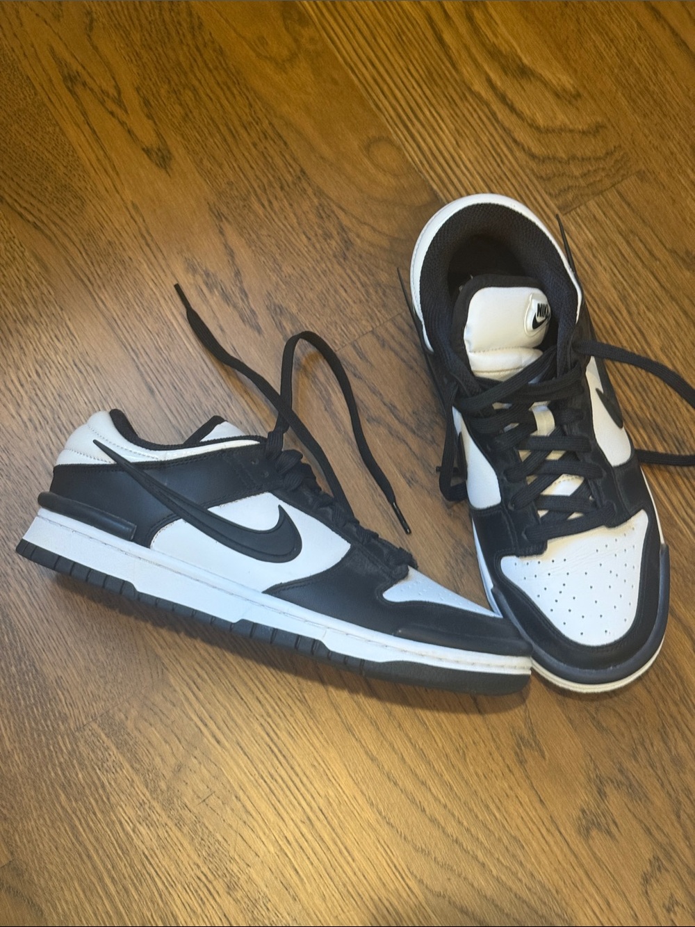 Nike Dunks Black and White
